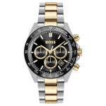 Boss Hero Two Tone Stainless Steel Bracelet Chronograph 1514269