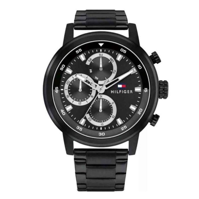 Tommy Hilfiger Rocky Black Stainless Steel Bracelet 1792217