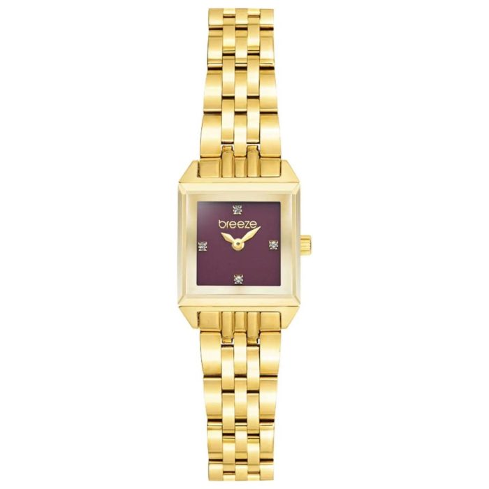 Breeze Impress Swarovski Gold Stainless Steel Bracelet 212531.9