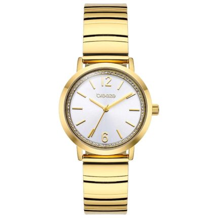 Breeze Halo Gold Stainless Steel Bracelet 212571.1