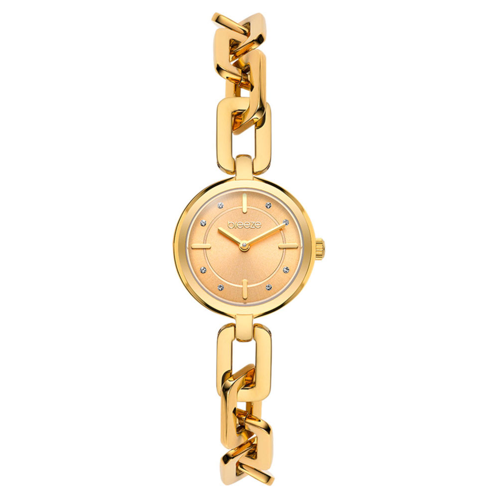 Breeze Cadena Gold Stainless Steel Bracelet 212581.4