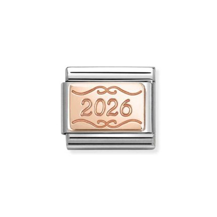 NOMINATION COMPOSABLE CLASSIC LINK 2026 IN 9K ROSE GOLD 430101/57