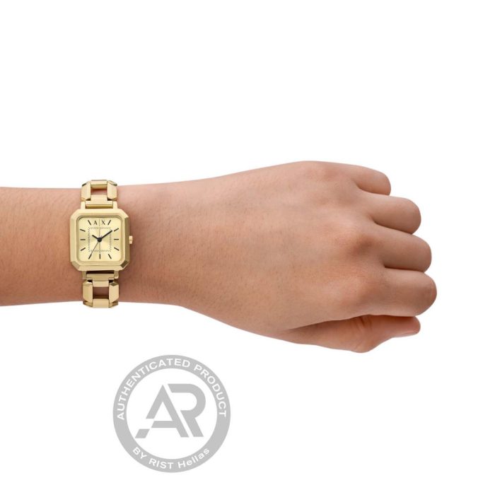 Armani Exchange Leila Gold Stainless Steel Bracelet AX5721