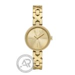 Armani Exchange Gold Stainless Steel Bracelet AX5831