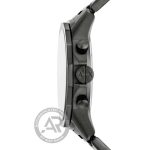 Armani Exchange Banks Grey Stainless Steel Bracelet Chronograph Gift Set AX7170