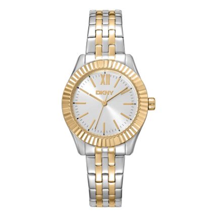 Dkny Everyday Two Tone Stainless Steel Bracelet DK1L017M1085