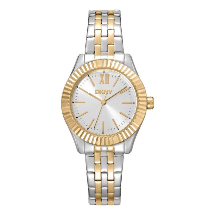 Dkny Everyday Two Tone Stainless Steel Bracelet DK1L017M1085