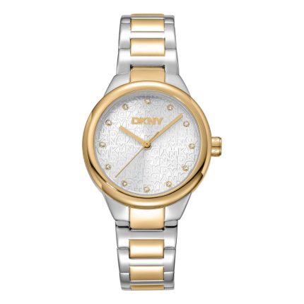 Dkny Everyday Two Tone Stainless Steel Bracelet DK1L110M0075