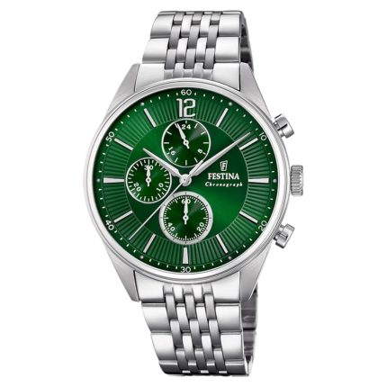 Festina Stainless Steel Bracelet Chronograph F20285/8