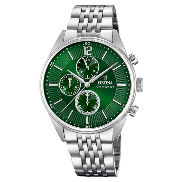 Festina Stainless Steel Bracelet Chronograph F20285/8