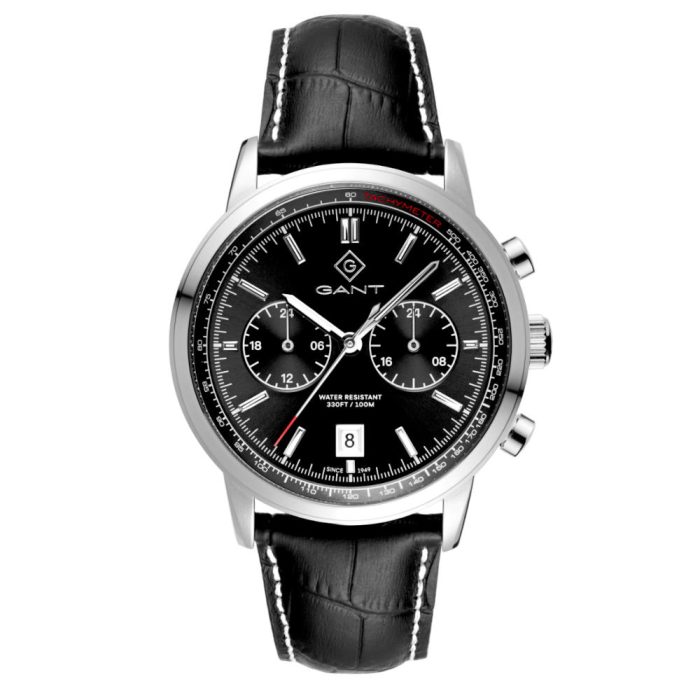 Gant Bergamo Black Leather Strap G196001