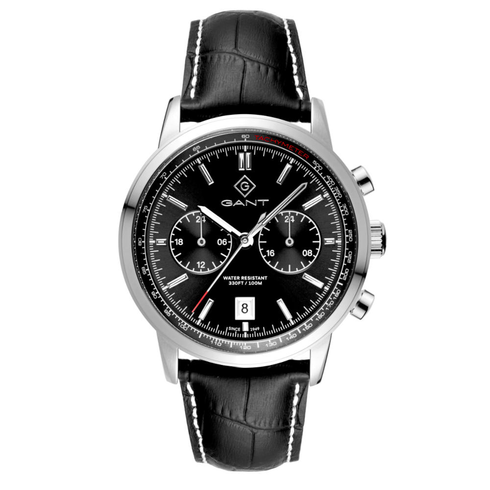 Gant Bergamo Black Leather Strap G196001