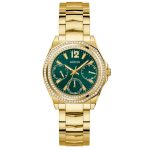 Guess Ritzy Crystals Gold Stainless Steel Bracelet GW0685L5