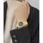 Guess Ritzy Crystals Gold Stainless Steel Bracelet GW0685L5