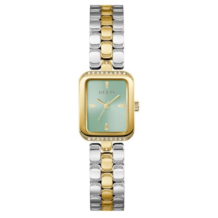 Guess Isla Crystals Two Tone Stainless Steel Bracelet GW0865L4