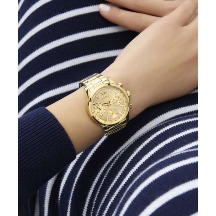 Guess Bailey Gold Stainless Steel Bracelet GW0933L2