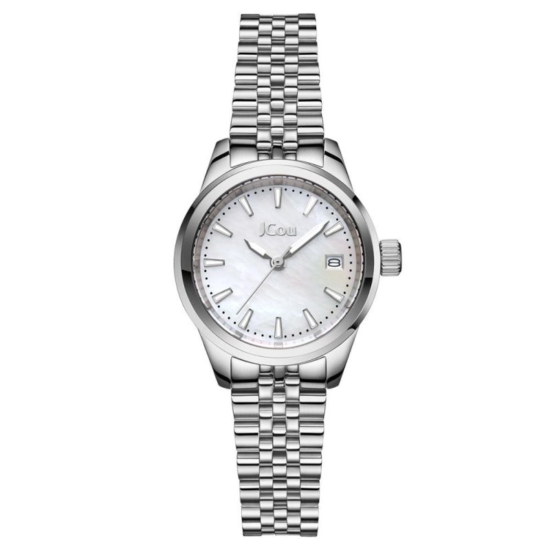 Jcou Calisti Silver Stainless Steel Bracelet JU19079-4