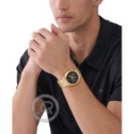 Michael Kors Slim Runway Gold Stainless Steel Bracelet Chronograph Gift Set MK1076