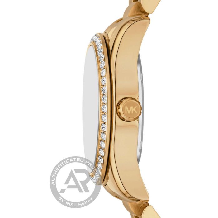 Michael Kors Lexington Crystals Gold Stainless Steel Bracelet MK4924