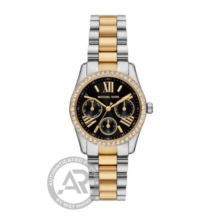 Michael Kors Lexington Crystals Two Tone Stainless Steel Bracelet MK4925