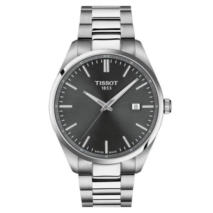 Tissot T-Classic PR 100 Silver Stainless Steel Bracelet T1504101108100