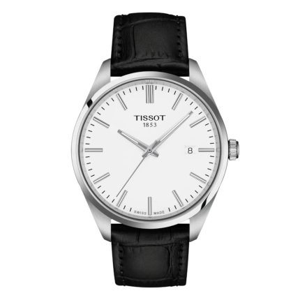 Tissot T-Classic PR 100 Black Leather Strap T1504101601100