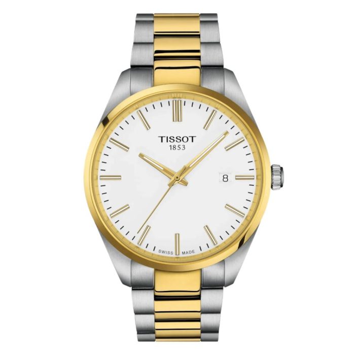 Tissot PR 100 Two Tone Stainless Steel Bracelet T1504102201100