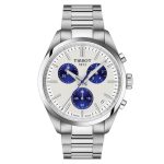 Tissot T-Classic PR 100 Silver Stainless Steel Bracelet Chronograph T1504171101100