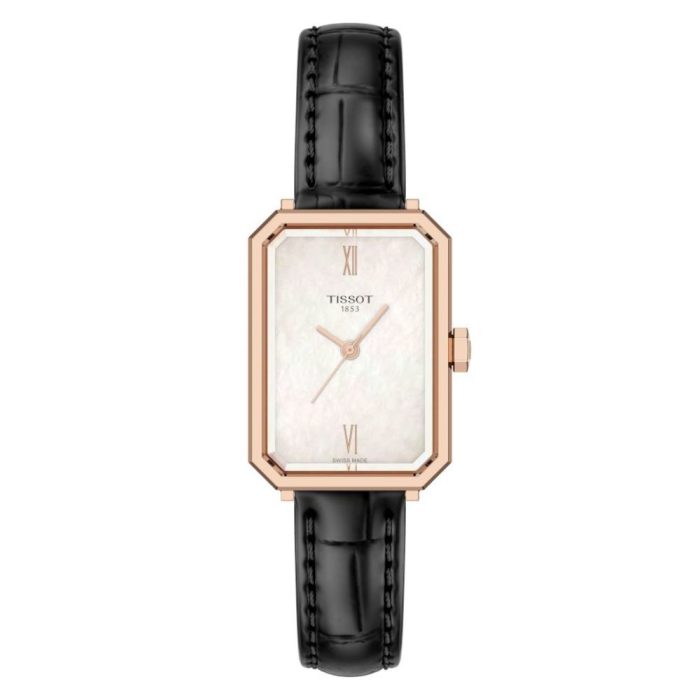 Tissot SRV Black Leather Strap T1601103611300
