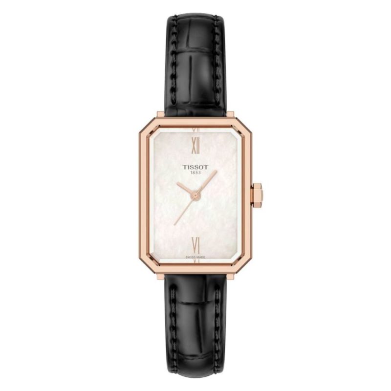 Tissot SRV Black Leather Strap T1601103611300