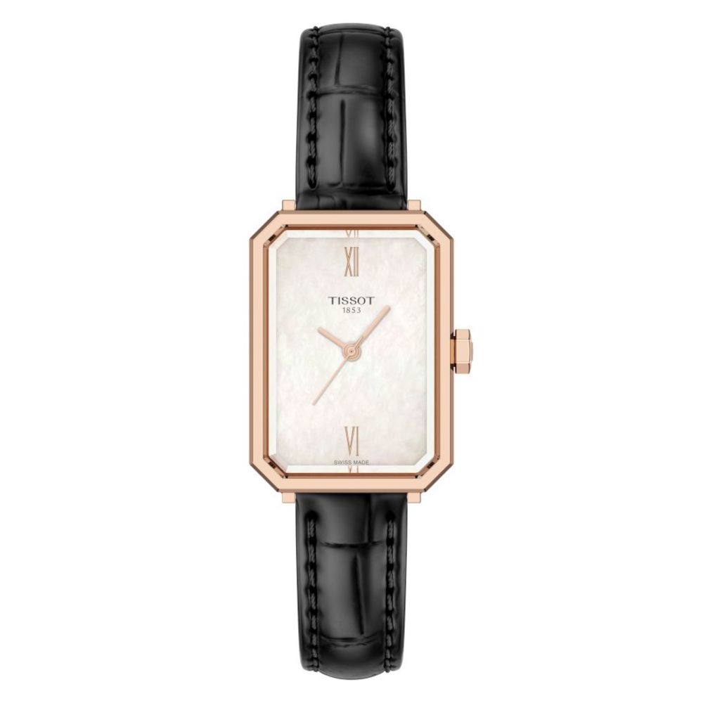 Tissot SRV Black Leather Strap T1601103611300