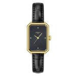 Tissot SRV Diamonds Black Leather Strap T1601103612600
