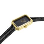 Tissot SRV Diamonds Black Leather Strap T1601103612600