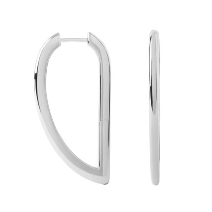PDPAOLA ΣΚΟΥΛΑΡΙΚΙΑ ESSENTIALS VENTO HOOPS ΑΠΟ ΕΠΙΠΛΑΤΙΝΩΜΕΝΟ ΑΣΗΜΙ AR02-G31-U