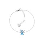 ΒΡΑΧΙΟΛΙ DISNEY LILO & STITCH ΑΠΟ ΕΠΙΠΛΑΤΙΝΩΜΕΝΟ ΑΣΗΜΙ ΜΕ ΣΜΑΛΤΟ BS00094SL-65.CS