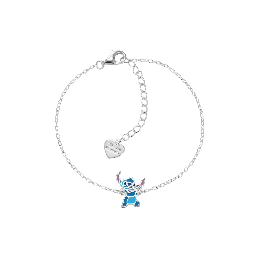 ΒΡΑΧΙΟΛΙ DISNEY LILO & STITCH ΑΠΟ ΕΠΙΠΛΑΤΙΝΩΜΕΝΟ ΑΣΗΜΙ ΜΕ ΣΜΑΛΤΟ BS00094SL-65.CS ΒΡΑΧΙΟΛΙ DISNEY LILO & STITCH ΑΠΟ ΕΠΙΠΛΑΤΙΝΩΜΕΝΟ ΑΣΗΜΙ ΜΕ ΣΜΑΛΤΟ BS00094SL-65.CS