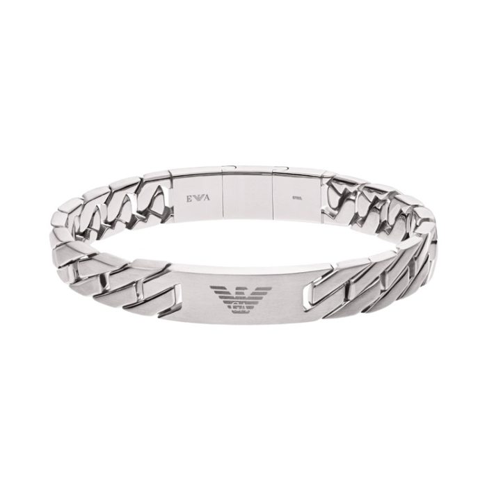 EMPORIO ARMANI HERITAGE ΒΡΑΧΙΟΛΙ ΑΠΟ ΑΝΟΞΕΙΔΩΤΟ ΑΤΣΑΛΙ EGS2435040