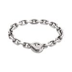 EMPORIO ARMANI EAGLE LOGO ΒΡΑΧΙΟΛΙ ΑΠΟ ΑΝΟΞΕΙΔΩΤΟ ΑΤΣΑΛΙ EGS3236040