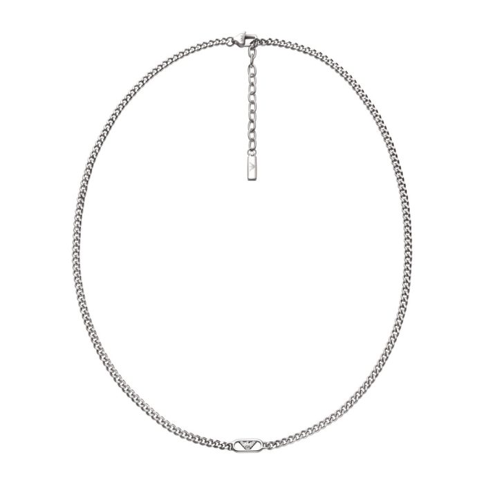 EMPORIO ARMANI EAGLE LOGO ΚΟΛΙΕ ΑΠΟ ΑΝΟΞΕΙΔΩΤΟ ΑΤΣΑΛΙ EGS3246040