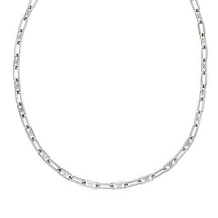 EMPORIO ARMANI EAGLE LOGO ΚΟΛΙΕ ΑΠΟ ΑΝΟΞΕΙΔΩΤΟ ΑΤΣΑΛΙ EGS3248040