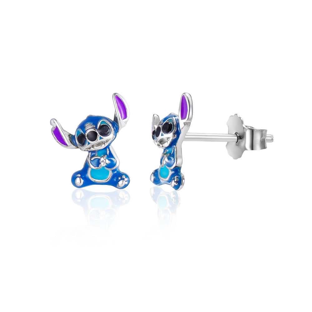 ΣΚΟΥΛΑΡΙΚΙΑ DISNEY LILO & STITCH ΑΠΟ ΕΠΙΠΛΑΤΙΝΩΜΕΝΟ ΑΣΗΜΙ ΜΕ ΣΜΑΛΤΟ ES00037SRHL.CS ΣΚΟΥΛΑΡΙΚΙΑ DISNEY LILO & STITCH ΑΠΟ ΕΠΙΠΛΑΤΙΝΩΜΕΝΟ ΑΣΗΜΙ ΜΕ ΣΜΑΛΤΟ ES00037SRHL.CS