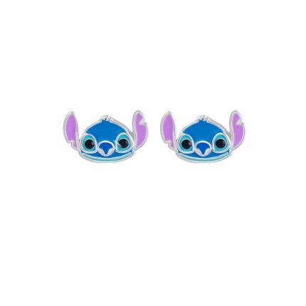 ΣΚΟΥΛΑΡΙΚΙΑ DISNEY LILO & STITCH ΑΠΟ ΕΠΙΠΛΑΤΙΝΩΜΕΝΟ ΑΣΗΜΙ ΜΕ ΣΜΑΛΤΟ ES00097SRHL.CS
