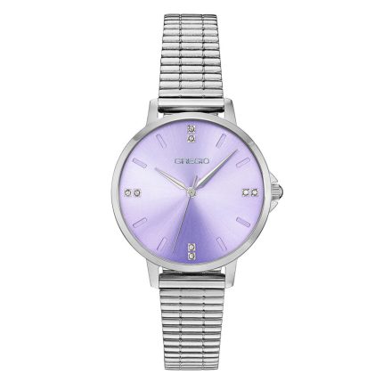 Gregio Sleek Crystals Stainless Steel Bracelet GR470013