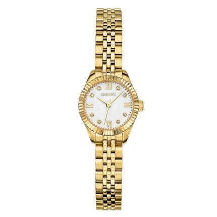 Gregio Serenite Crystals Gold Stainless Steel Bracelet GR610020