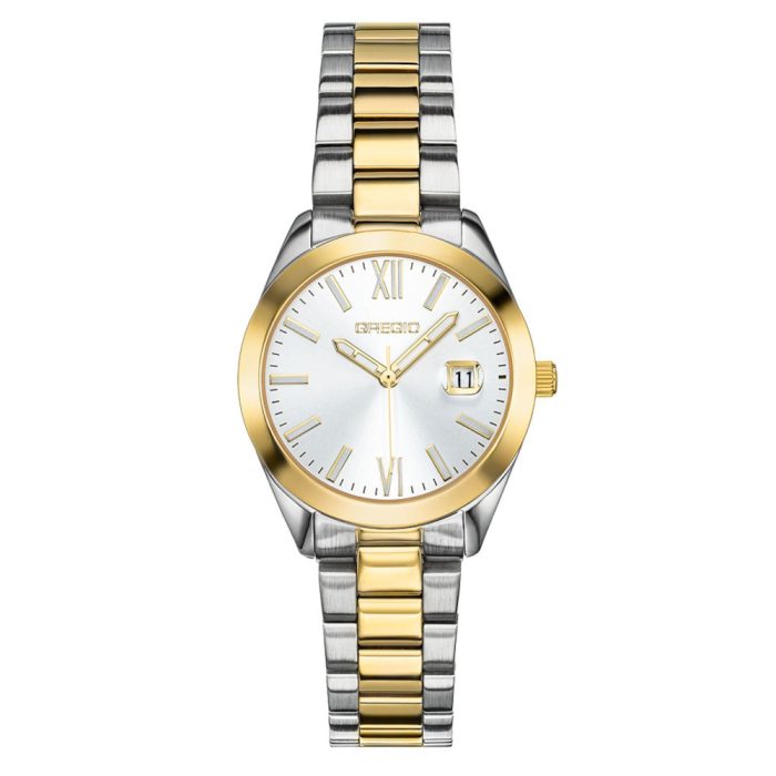 Gregio Esencia Two Tone Stainless Steel Bracelet GR620040