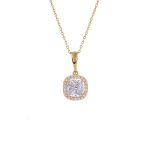 ΚΟΛΙΕ 14 ΚΑΡΑΤΙΑ ΚΙΤΡΙΝΟ ΧΡΥΣΟ ΜΕ ΖΙΡΓΚΟΝ 0138-KL256729