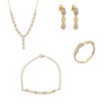 ΣΕΤ ΑΠΟ 14 ΚΑΡΑΤΙΑ ΚΙΤΡΙΝΟ ΧΡΥΣΟ ΜΕ ΖΙΡΓΚΟΝ 0074-SET256743