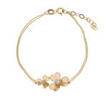 ΒΡΑΧΙΟΛΙ 14 ΚΑΡΑΤΙΑ ΚΙΤΡΙΝΟ ΧΡΥΣΟ ΜΕ ΖΙΡΓΚΟΝ 0095-BR256830