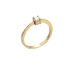 ΜΟΝΟΠΕΤΡΟ 14 ΚΑΡΑΤΙΑ ΚΙΤΡΙΝΟ ΧΡΥΣΟ ΜΕ ΖΙΡΓΚΟΝ 0118-DA256875