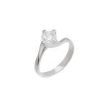 ΜΟΝΟΠΕΤΡΟ ΦΛΟΓΑ 14 ΚΑΡΑΤΙΑ ΛΕΥΚΟΧΡΥΣΟ ΜΕ ΖΙΡΓΚΟΝ 0010-DA43212